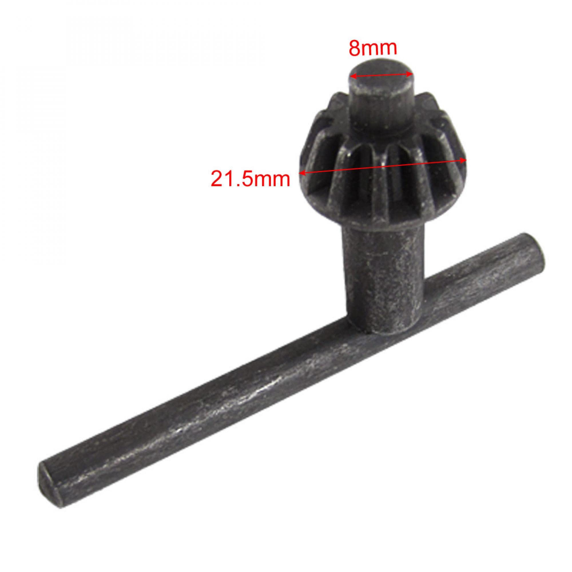 uxcell Chuck Key 8mm Key 11T 21.5mm Gear for 3-16mm Drill Chuck