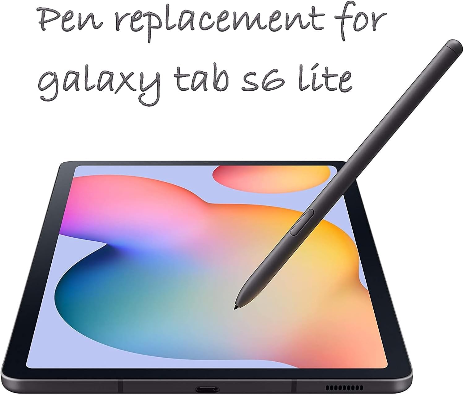 2 pezzi Galaxy Tab S6 Lite Penna stilo di ricambio per Samsung Galaxy Tab S6 Lite (EJ-PP610), penna di ricambio per Galaxy Tab S6 Lite S Pen (Oxford-Grigio)