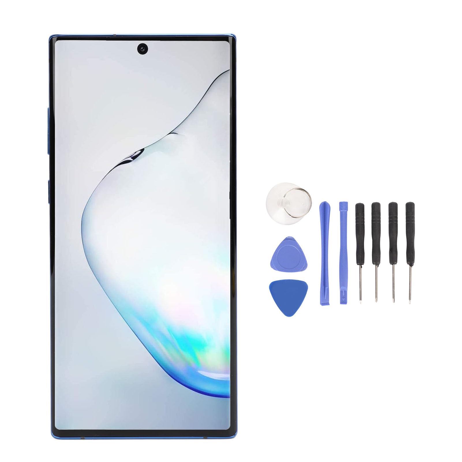 Generic Wymiana Ekranu Telefonu, Wymiana Wyświetlacza LCD Telefonu Ramka 498ppi dla Akcesoriów (BLUE)