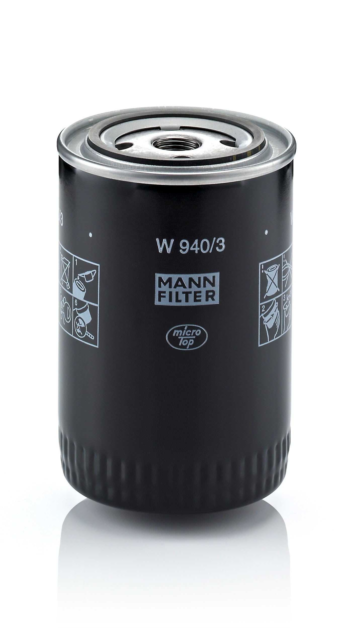 Fits MANN FILTER W 940/3 OIL FILTER