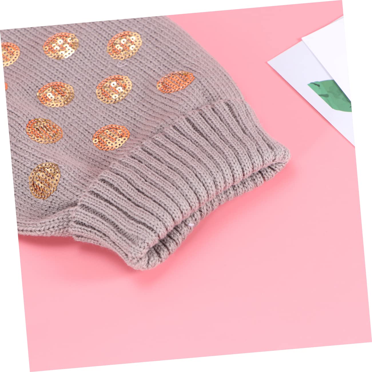 Angoily 3pezzi Maglione per Cani Design Squama Caldo e Comodo Vestito Invernale per Cuccioli Taglia s Abbigliamento per Animali Domestici per Autunno e Inverno