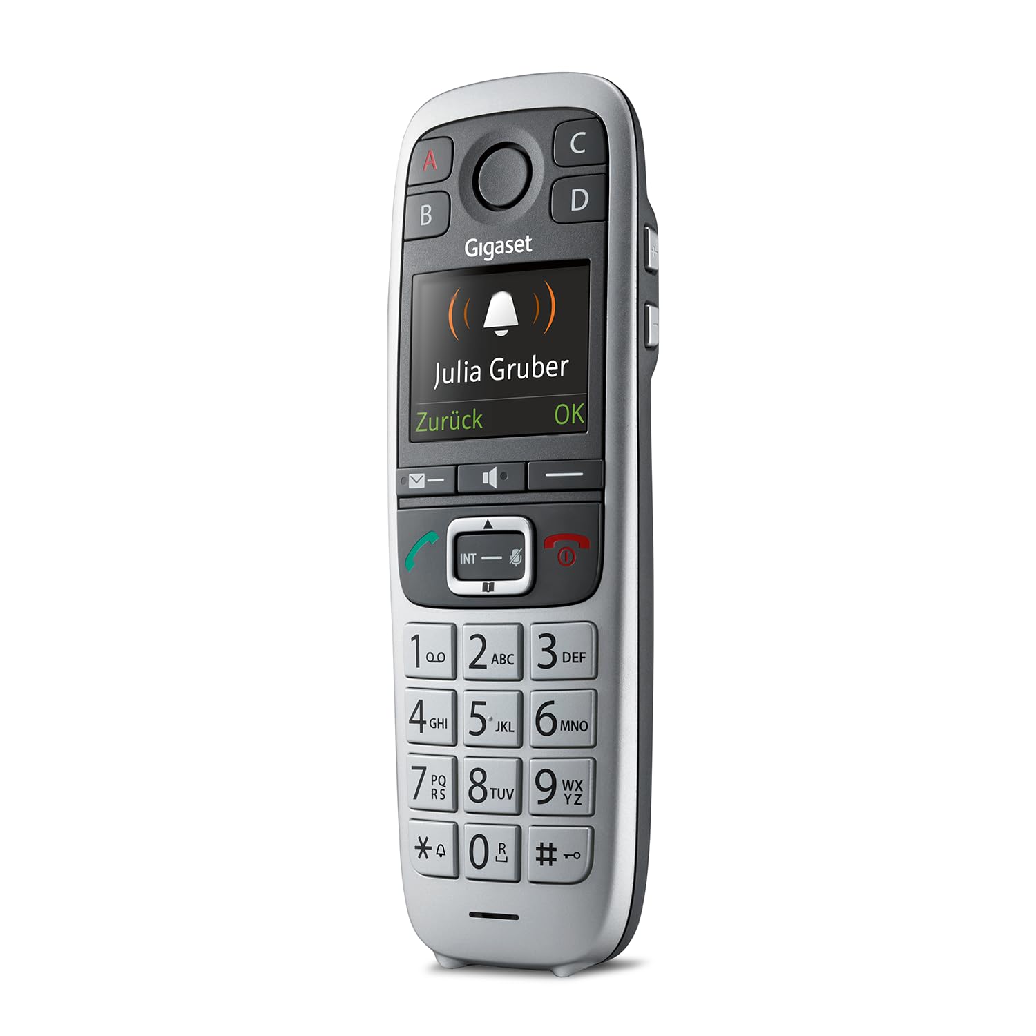 Gigaset E560HX - Schnurloses Senioren-Telefon mit Notruffunktion