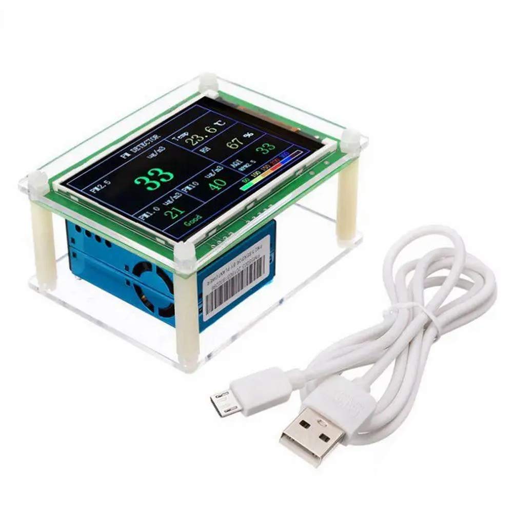 Doumneou Pm1.0 Pm2.5 Pm10 Detector Module Dust Sensor Tester Detector Support Export Data Monitoring