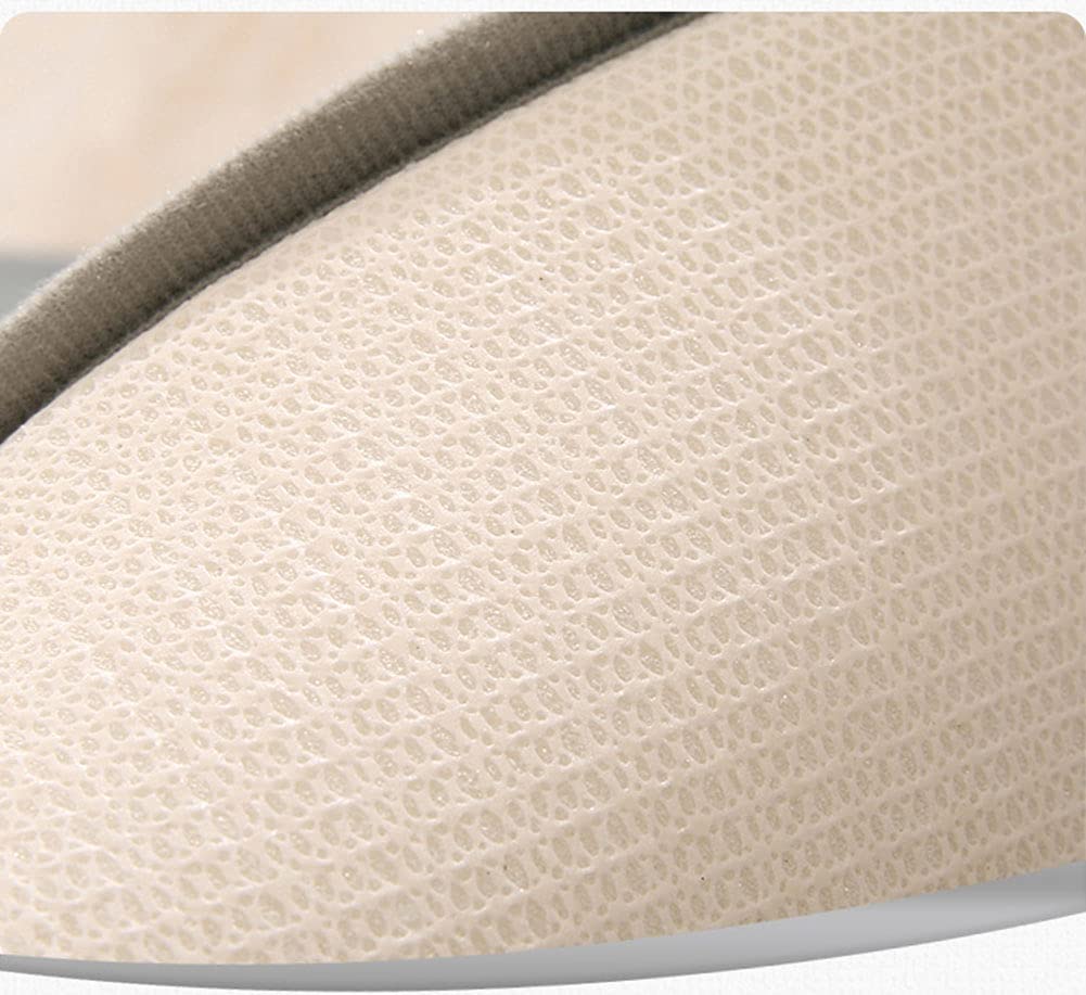 GIBZ Tappeto Da Bagno Antiscivolo In Microfibra Memory Foam, 45x65 Cm, Colore Grigio, Soffice E Assorbente Per Doccia E Soggiorno - 4