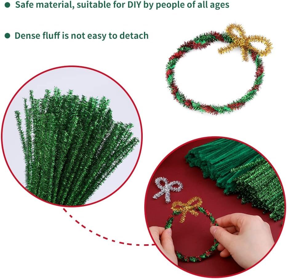 Just Flowers Pipe Cleaner for Craft Flower, 12 Inch Pipe Cleaner Stick Long for Art & Craft, Bouquet Making Materials (Dark Purple, Pack of 100) 1