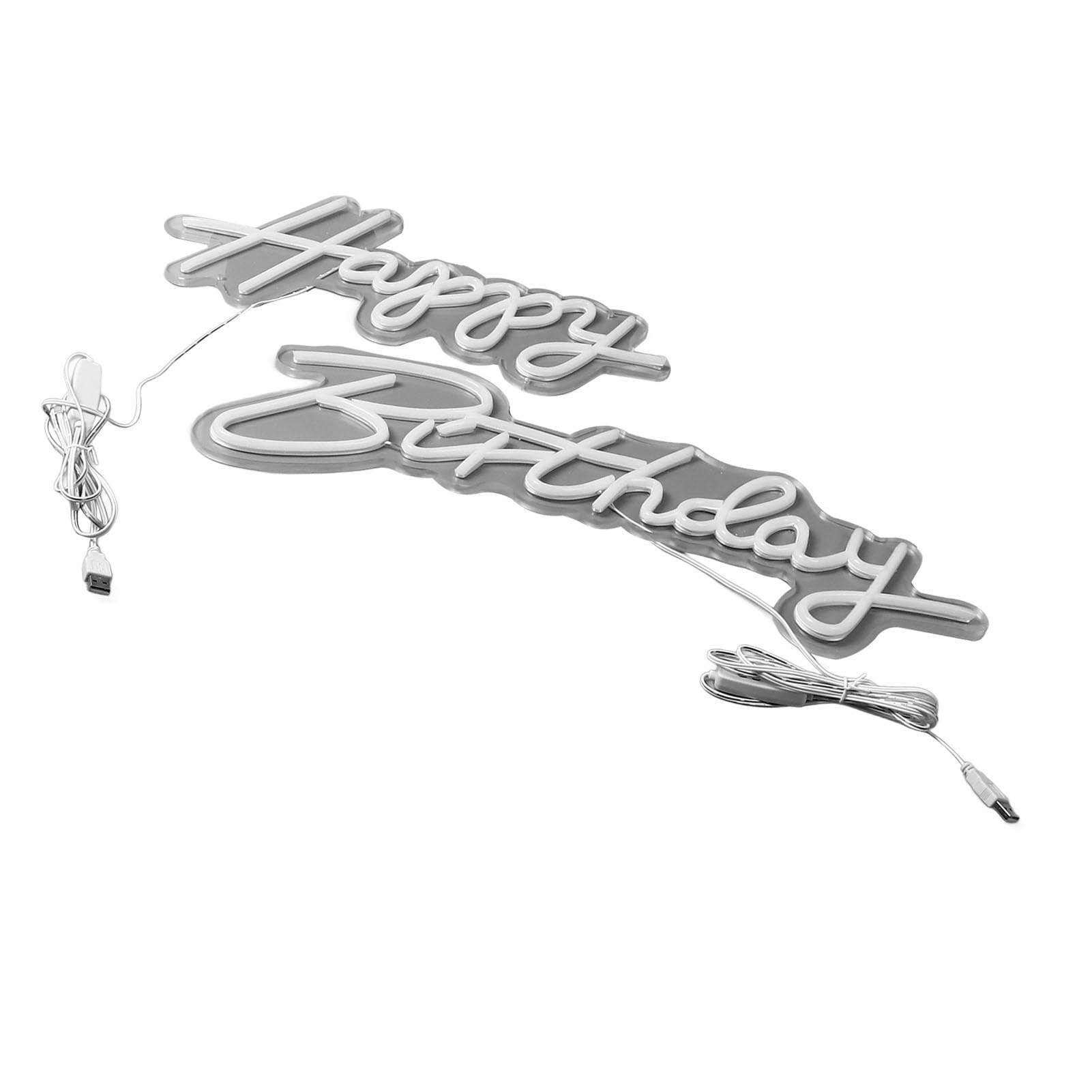 Insegna Al Neon di Buon Compleanno Luce Decorativa Ad Alta