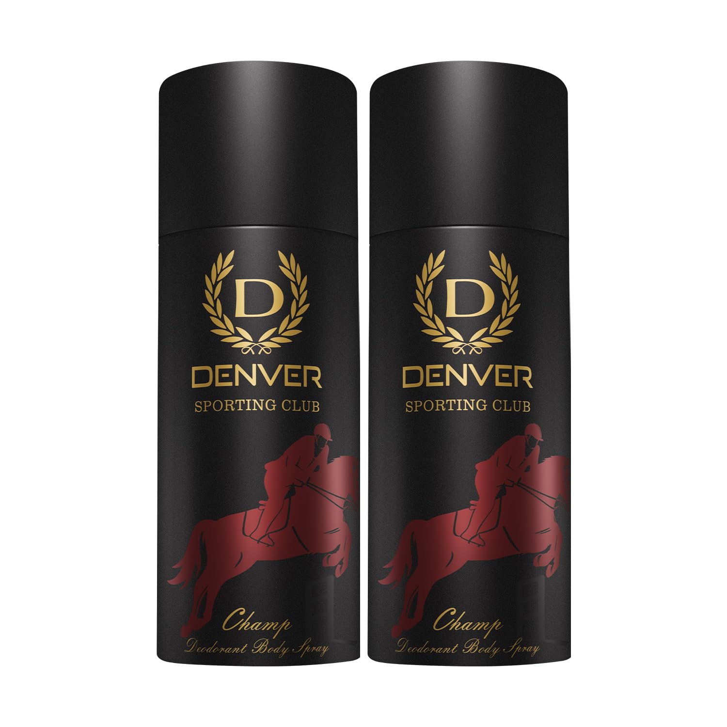 DENVER Sporting Club Champ Deodorant For Men - 150ML Each (Pack of 2) Long Lasting Deodorant Spray-picture-35