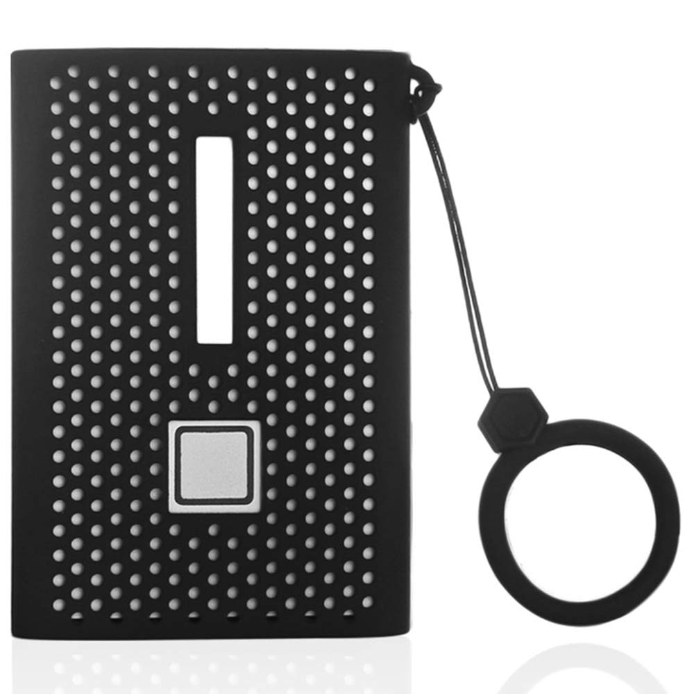 THE 4 Protective Silicone Case for Samsung T7 Portable SSD 1TB 2TB 500GB Anti-Scratch Lightweight Soft Sleeve Skin Cover (Black) (B09VGH9GC1) Amazon Price History, Amazon Price Tracker