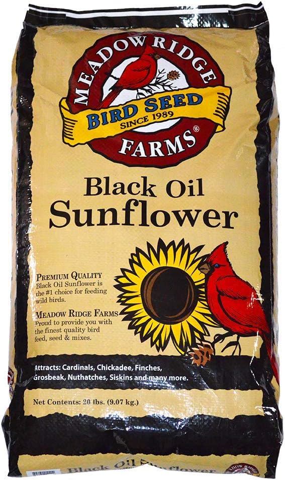 Black Oil Sunflower Bird Seed 20 lb bag
