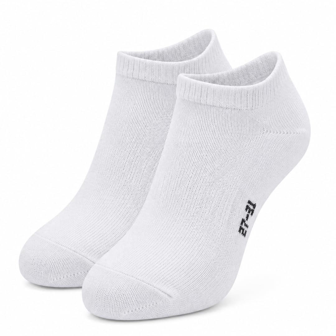 12 Pares - Calcetines tobilleros niña - Calcetines niña - Calcetines cortos niña - Transpirables y hechos de algodón