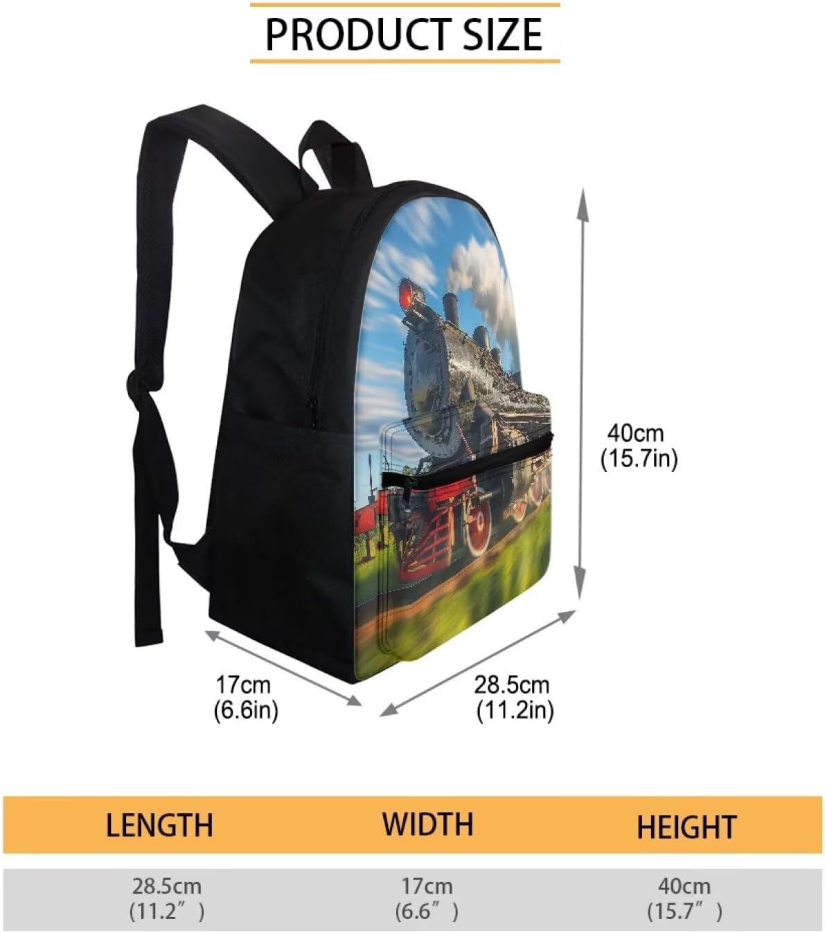 Train Backpack for School Boys 3 In 1 Primary School Bag and Lunch Bag Set with Pencil Case Elementary Middle Bookbag School Bag Packs for Kids Child Girls Daycare School Satchel