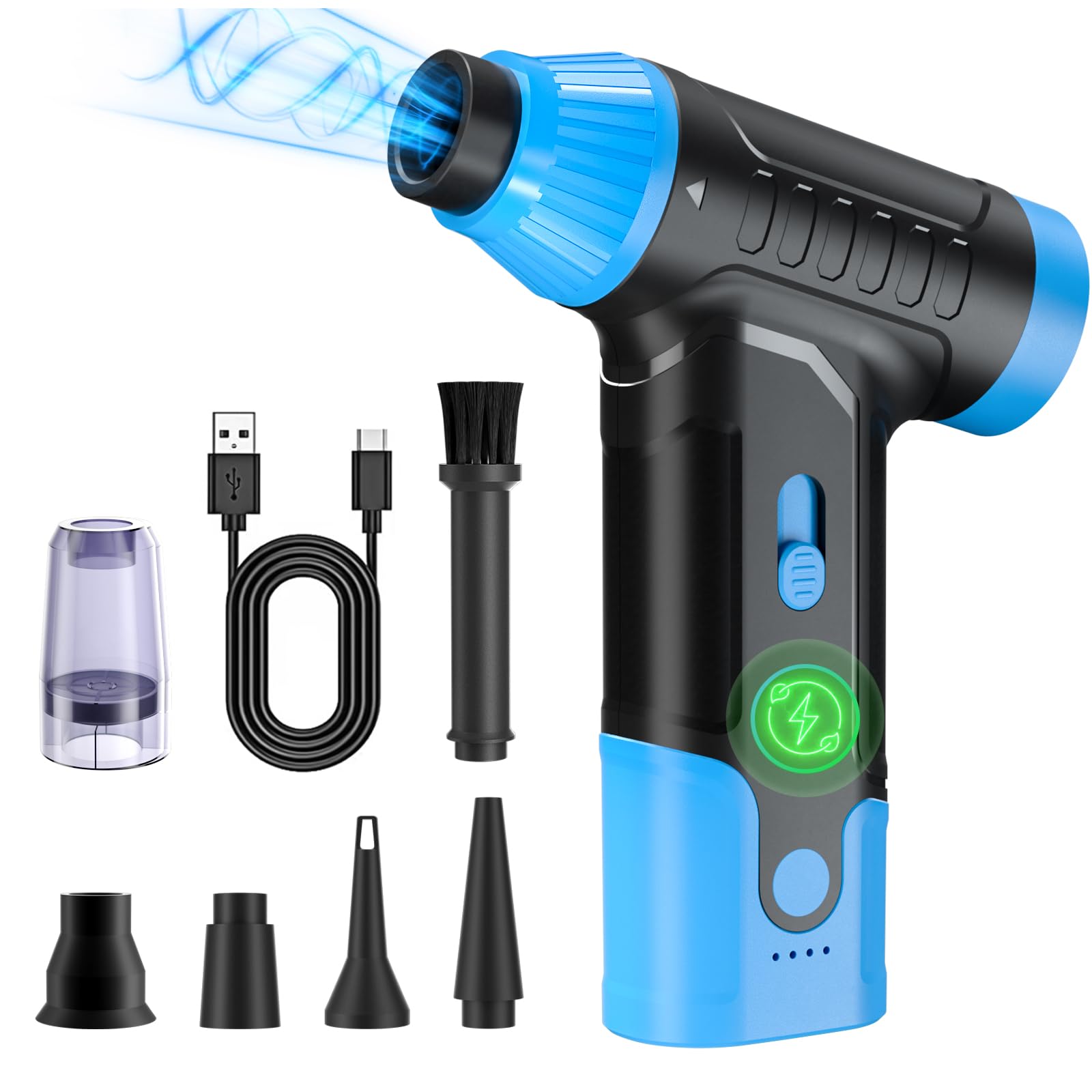 Snapklik.com : Electric Compressed Air Duster - Electric Air Duster For ...