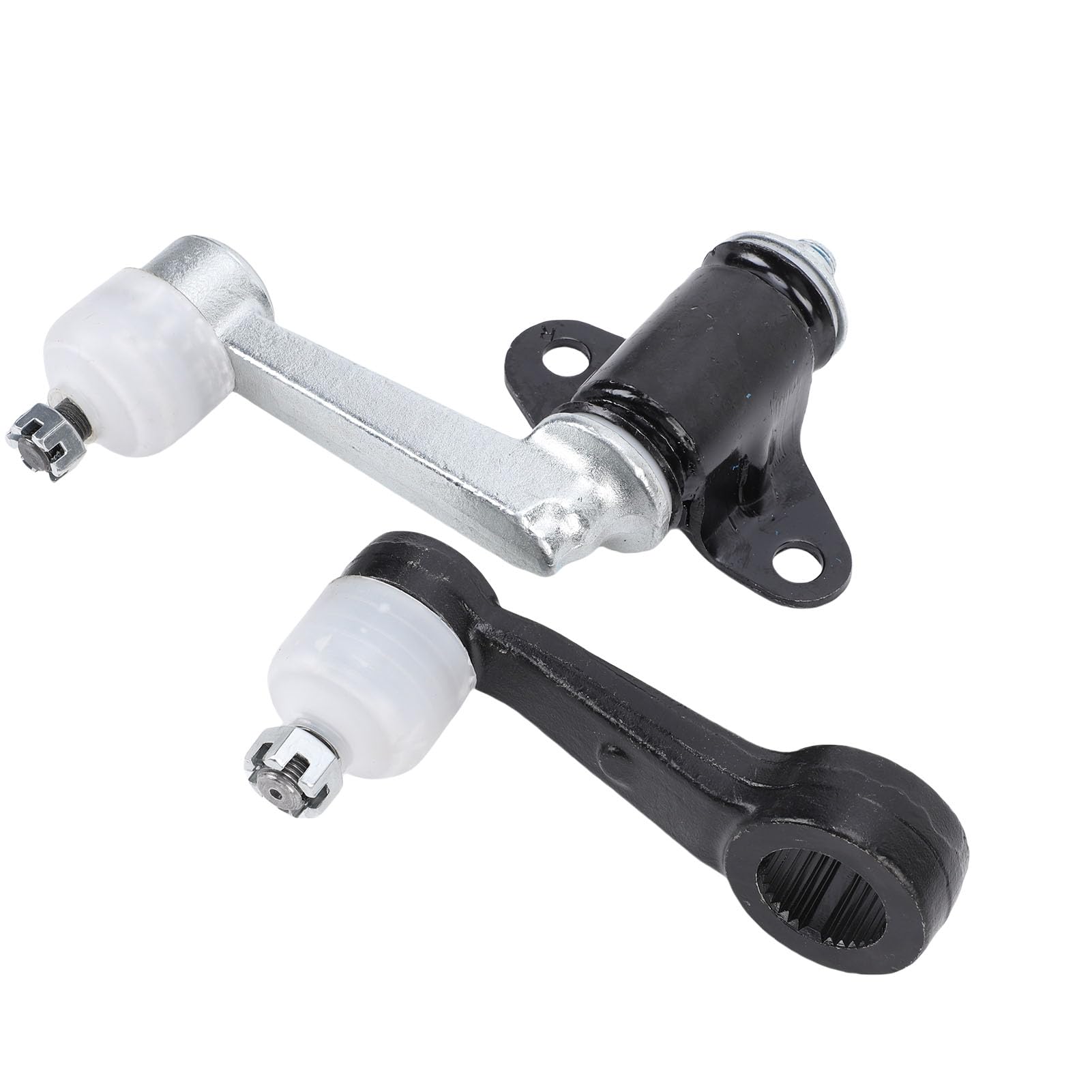 Fydun Set Bracci Pitman Tenditore Sterzo UR5632220 Materiali Metallici Durevoli di Ricambio per Pick Up 2.5TD 3.TD 2006-2012 Guida a Destra