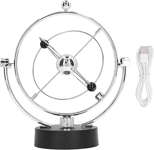 BORDSTRACT Bola de oscilación de la máquina de movimiento perpetuo, Columpio magnético del sistema solar electrónico, Juguetes electrónicos de la