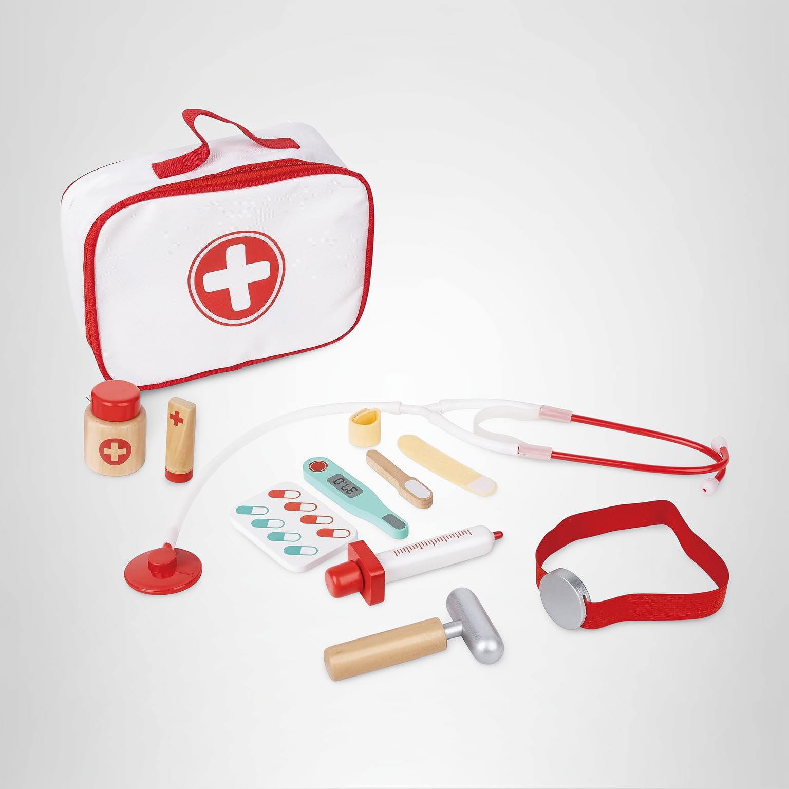 Amazon.com: Hape: Little Doctor Play Set - Medicine Carry Bag