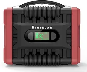 Gerador de Energia Solar Portatil, Bateria 200Wh, 220V, Pico de 320W,Estação de Energia para Camping, Falta de Energia