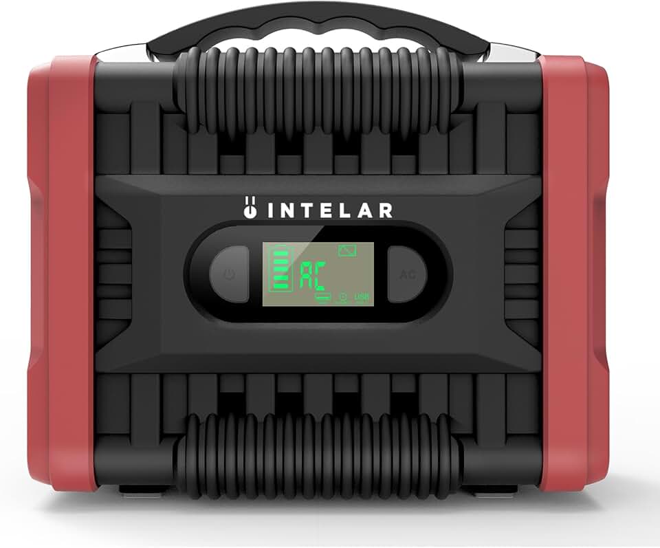 Gerador de Energia Solar Portatil, Bateria 200Wh, 220V, Pico de 320W,Estação de Energia para Camping, Falta de Energia