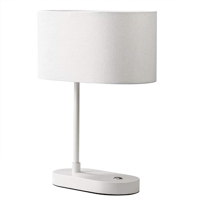 Buy MODAIS Bedside Table Lamp for Bedrooms, with Dual Charging USB