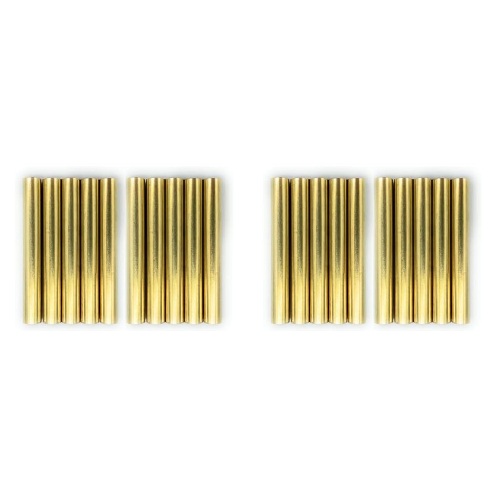Jnchdghwa As Shown 7Mm Brass Tube Replacement 2-1/32Inch Long 20 Pack