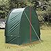 H&ZT Oversized Bike Storage Tent - Waterproof, UV-Protected Outdoor Bicycle Cover, Lawn Mower & Garden Tools Shed, Backyard Storage Room Tent Shelter