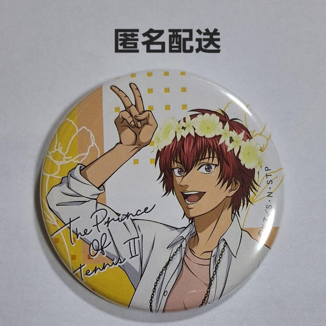 新テニスの王子様 テニプリ 丸井ブン太 缶バッジ flower crown 花冠 テニプリ 花冠 Flower crown 缶バッジ 丸井ブン太 セット 缶バッジ