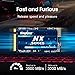 KingSpec 128GB M.2 2242 NVMe SSD - Up to 3500 MB/s Read Speed, PCIe 3.0 SSD with 3D NAND Flash, Compatible with PC, Laptop and Desktop
