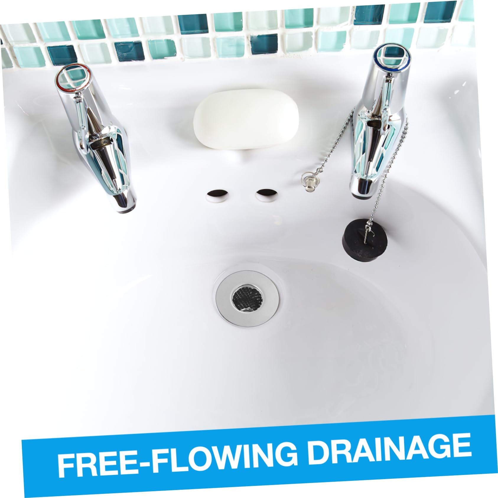 Gadpiparty 18stücke Edelstahl Abflusssieb Teiliges Haarsieb Für Küchenspülen Und Badewannen Effektive Filtration Von Haar Und Schmutz Einfache Installation Rostfrei Und Langlebig