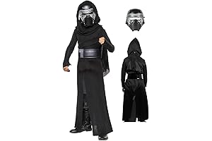 Kids Ben Solo Costume Helmet Mask Boys Toddler Halloween Cosplay Full Set