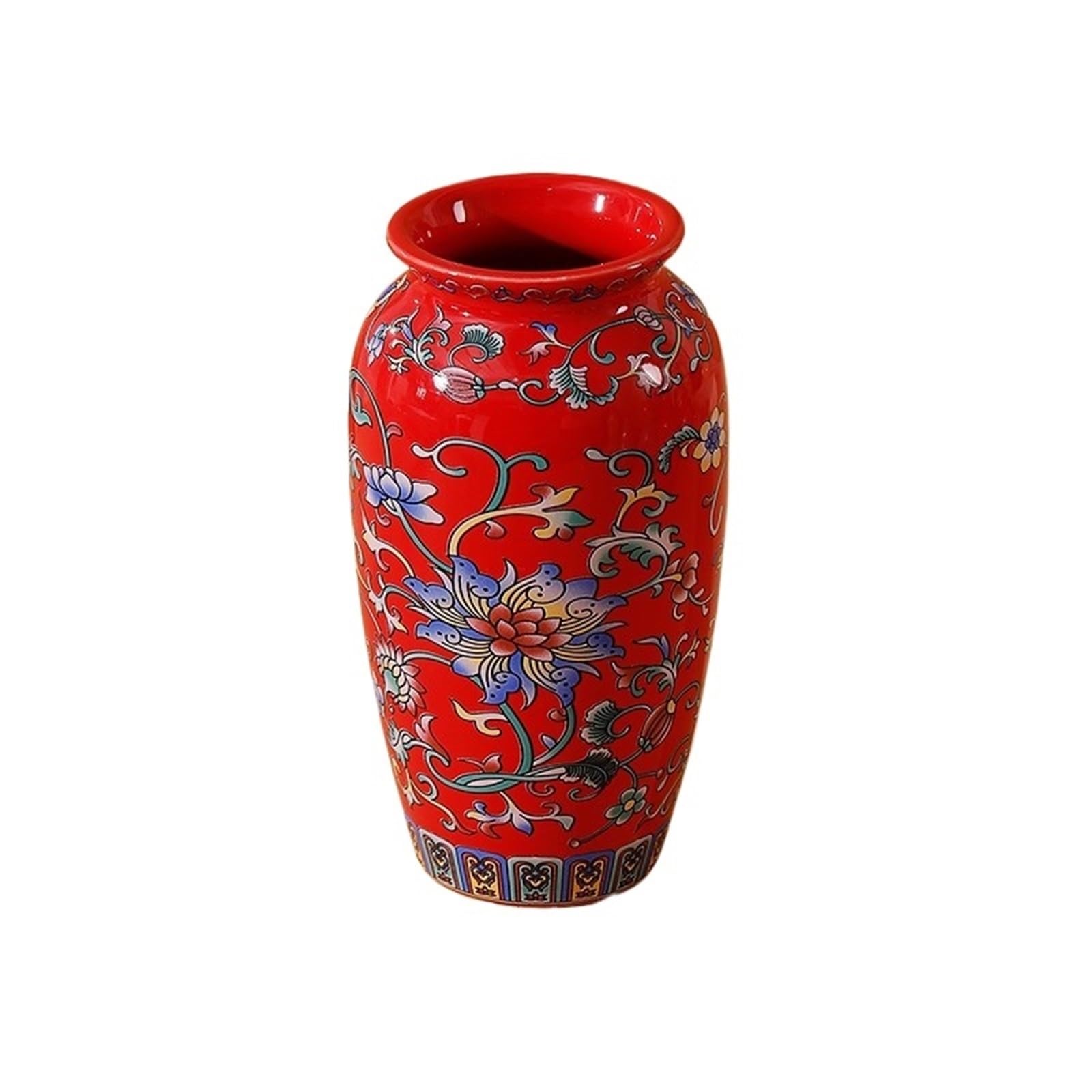 Vases for Flowers Small Ceramic Vase For Handmade Elegant Vintage Painting Enamel Glazed Porcelain Decorative Vases For Office Home