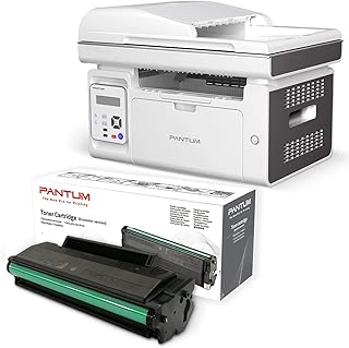 Pantum M6559NW All in One Laser Printer Scanner Copier Wireless Monochrome Black and White Printer Home Office Use，and PD-219 1600 Pages Yield Original Toner Cartridge