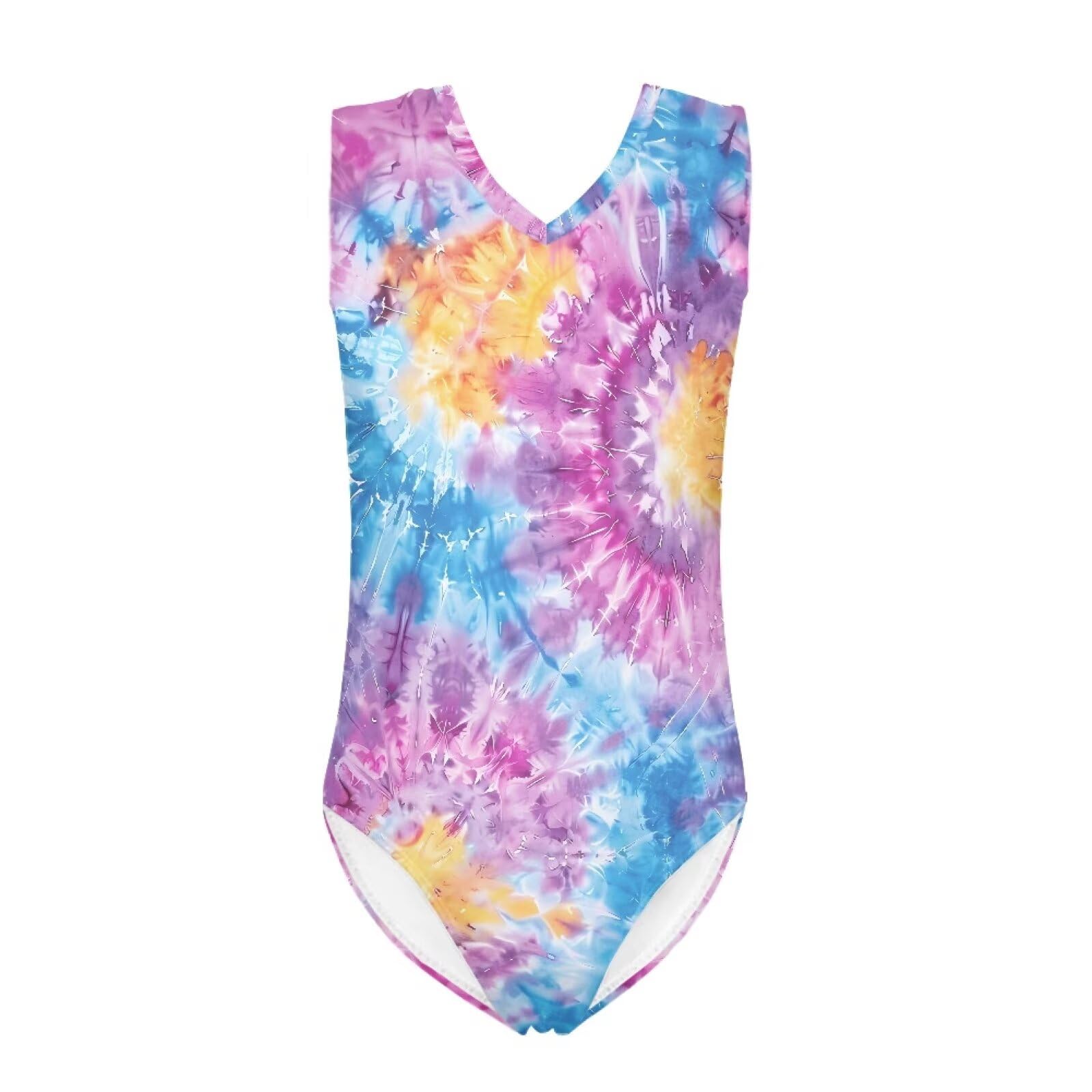 INSTANTARTS Leopard Leotard Girl Gymnastics Toddler Tank Biketards One Piece
