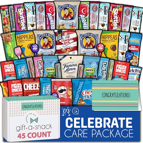 Gift-A-Snack-Congratulations-Snack-Box-Variety-Pack-Care-Package-Greeting-Card-45-Count-Graduation-Sweet-Treats-Gift-Basket-Candies-Chips-Crackers-Bars
