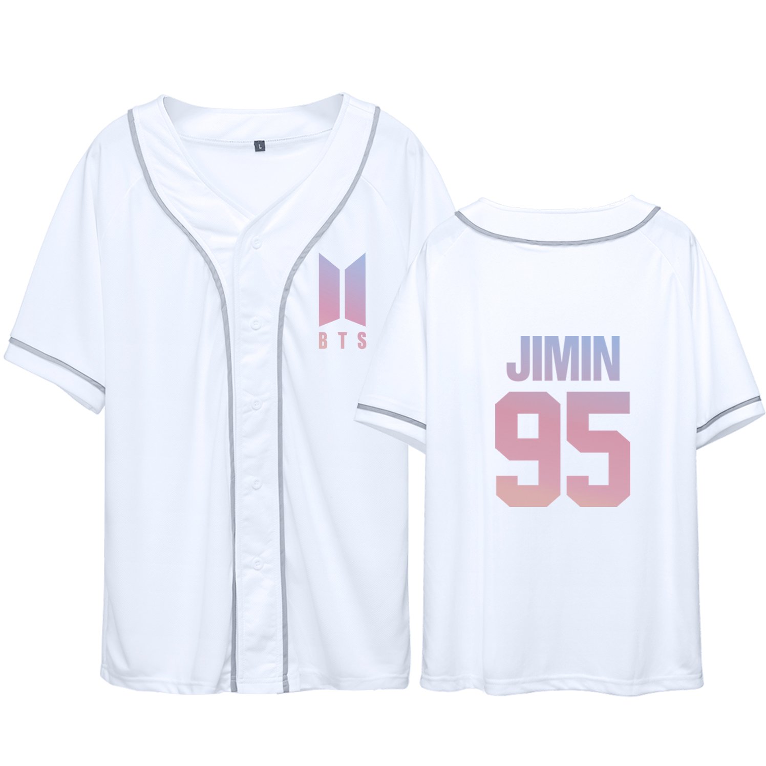 DolpindK-pop Shirt Love Yourself Jersey Jimin Suga V Jungkook Rap Jhope Jin Tshirt Merchandise