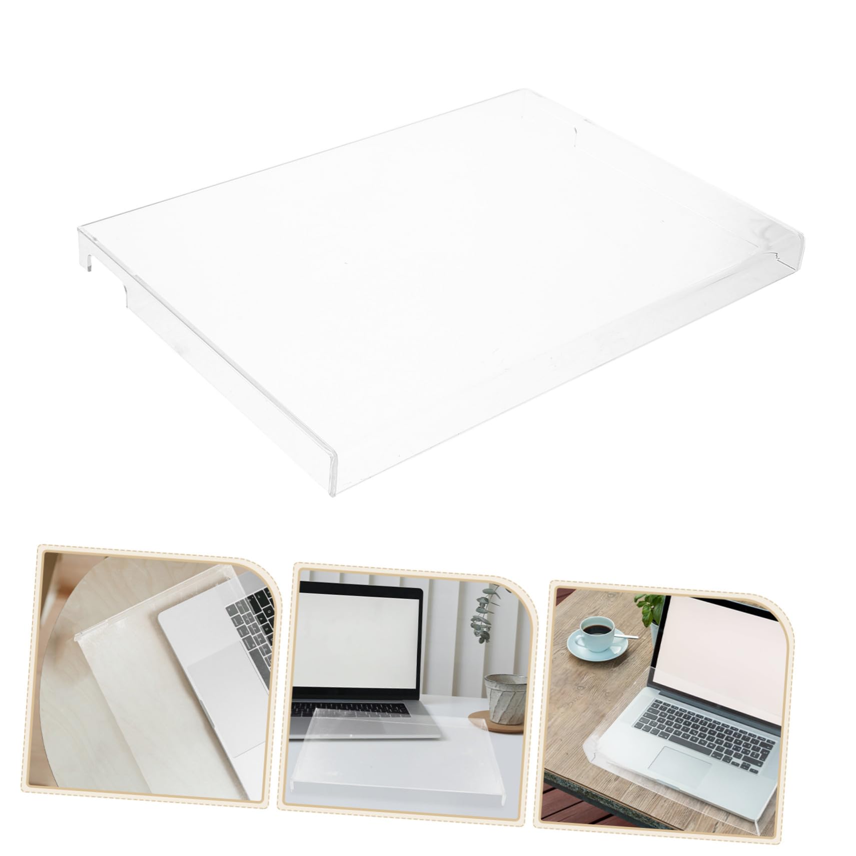Angoily Tastaturschutz für Laptop Transparente Tastaturabdeckung wasserdichte Schutzhülle Staubdichter Schutz für Computer-tastaturen Einfache Installation und Entfernung