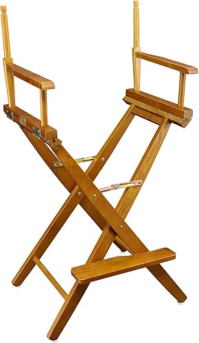 Miniatura 4 de Casual Home silla de director de 18 pulgadas, únicamente armazón, Madera, Honey Oak