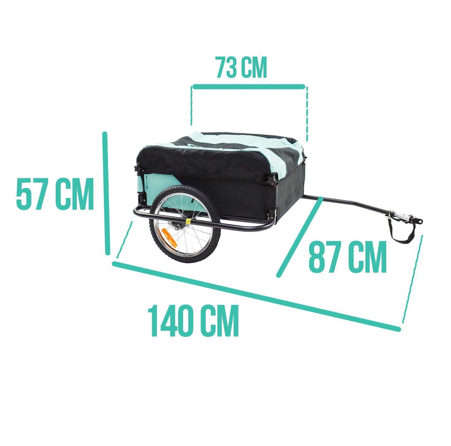Trailer de Bicicleta, Remolque Bici, Remolque para Bicicleta