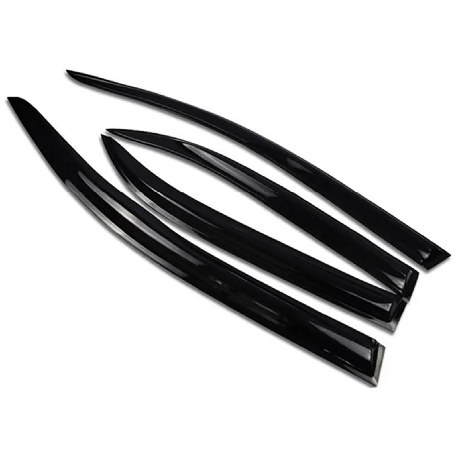 Car Wind Deflector Pasuje do Mazdy 3 2013-2018 Osłona przeciwdeszczowa, osłona przeciwsłoneczna, osłona przeciwwietrzna, smukła listwa wykończeniowa(For Hatchback)