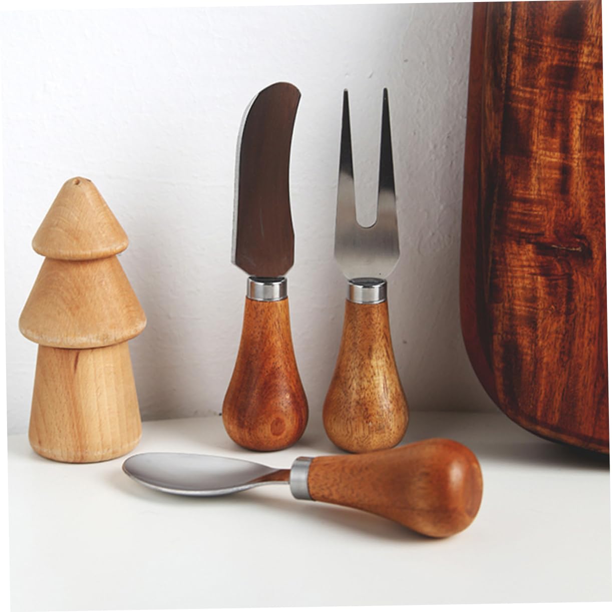 STOBAZA Cheese Knife Set Cheese Spreader Set Kitchen Butter Tool Easy to Maintain