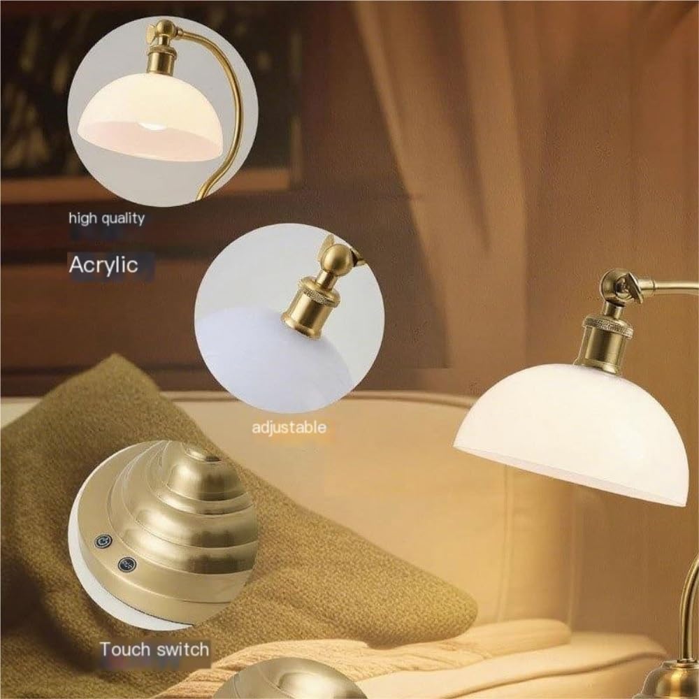 Lampada touch lampada da lettura dimmerabile for la camera da letto