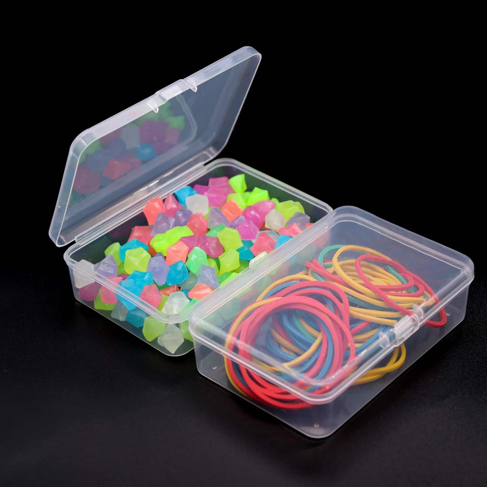 AHANDMAKER 16 contenitori in plastica con coperchio trasparente
