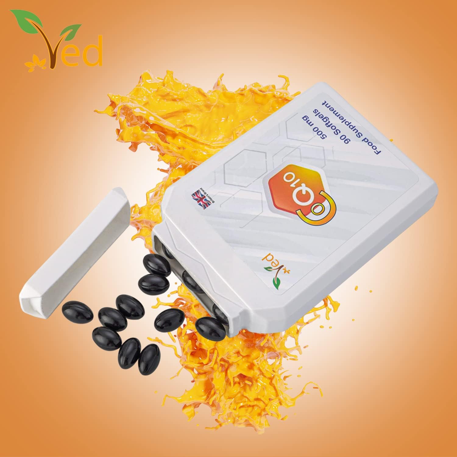 VED Coenzyme Q10 | Supports Healthy Heart & Muscles | 4 61sR4VSAB1L. AC SL1500 -