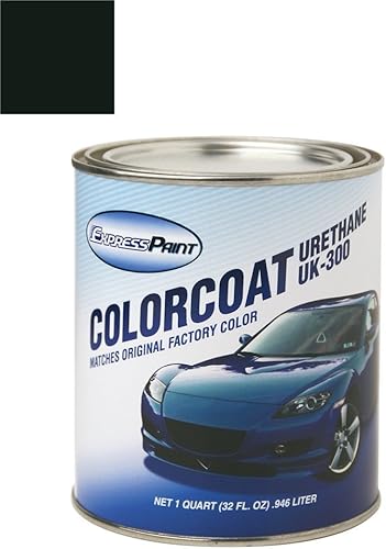 Vista 258 de ColorRite Tarro de media onza para Audi A8 pintura de retoque automotriz – Havanna Black Pearl Clearcoat LW8X – Color+Clearcoat paquete LW8X (2011)