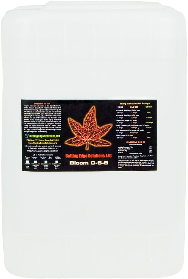 Cutting Edge Solutions Bloom 6 Gallon