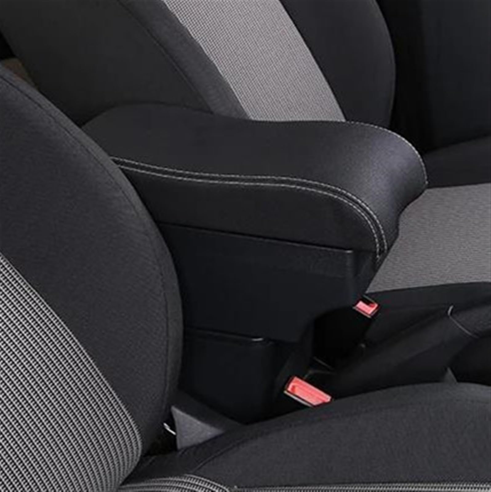 Ysdsls A Black White 7 Usb Car Interior Accessories Center Console Multifunctional Storage Box Armrest For Ertiga