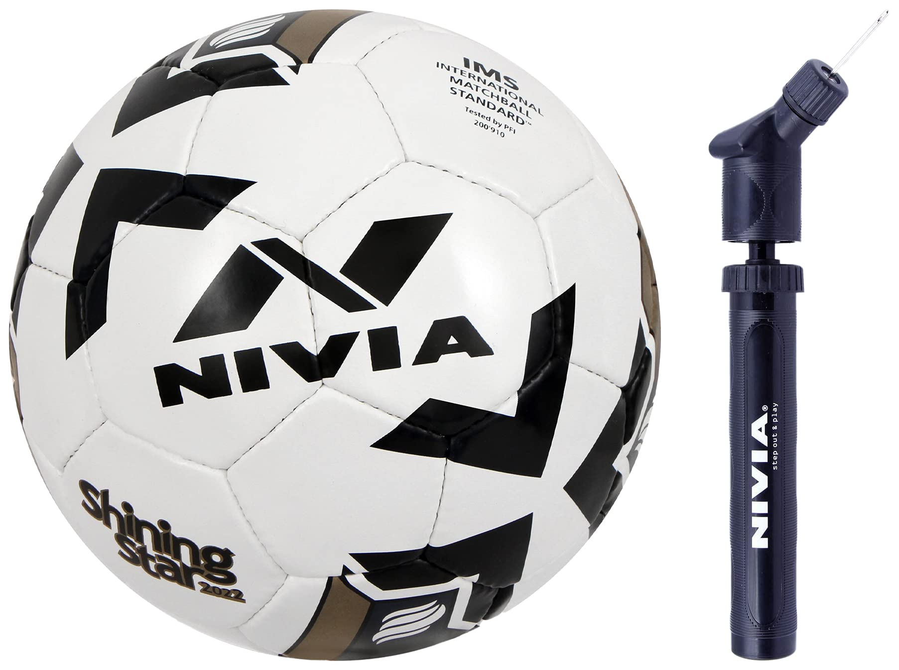 Nivia Star-2022 Football with Pump (B08615Z73N) Amazon Price History, Amazon Price Tracker