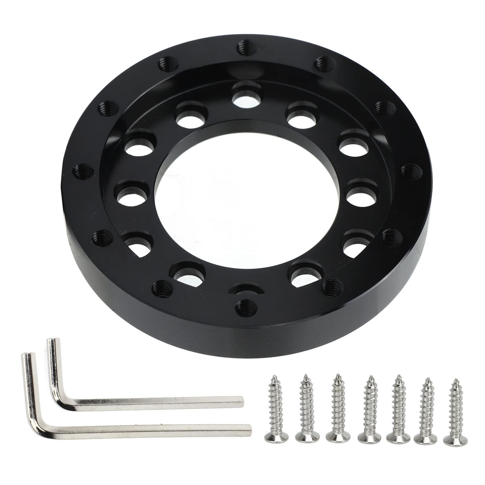 Adattatore Momo Adattatore Volante Per G25 G27 G29 G920 - Piastra In Lega Alluminio 70mm Adattatore Volante Alluminio CNC - 7