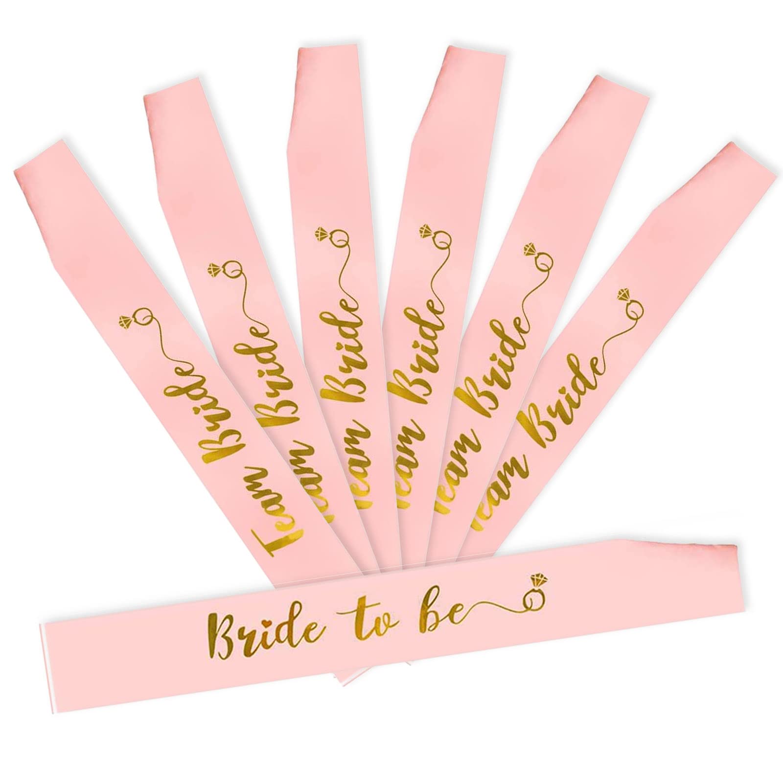 Set 24 Pezzi Addio Al Nubilato | Fasce Team Bride E Velo Sposa | Accessori Festa Sposa E Amiche - Foto 6