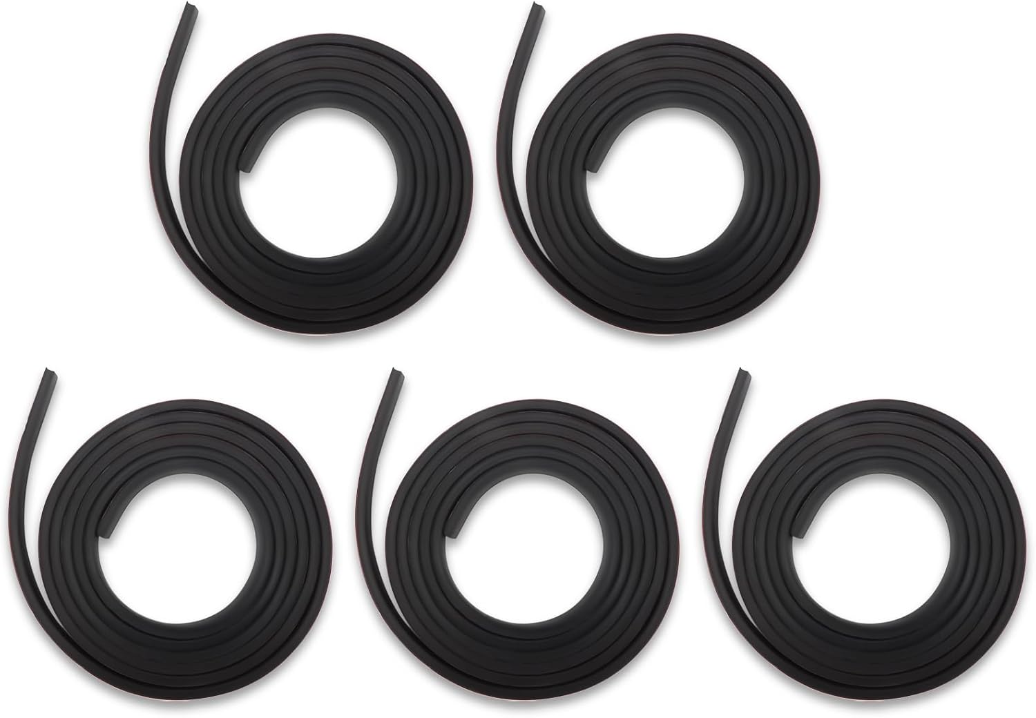 Qivine Window Grille Inserts Window Grid Kit - 5 Rolls 32.8 FT Peel-and-Stick - DIY Match Original Windows & Doors - Create Faux Pains, Flexible Door Trim Molding
