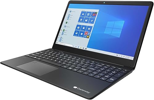 Miniatura 6 de Laptop Gateway FHD Ultra Slim de 15.6 pulgadas en negro AMD Ryzen 5 3450U (mejor que i7-8565U), 8 GB de RAM, 256 GB SSD, escáner de huellas