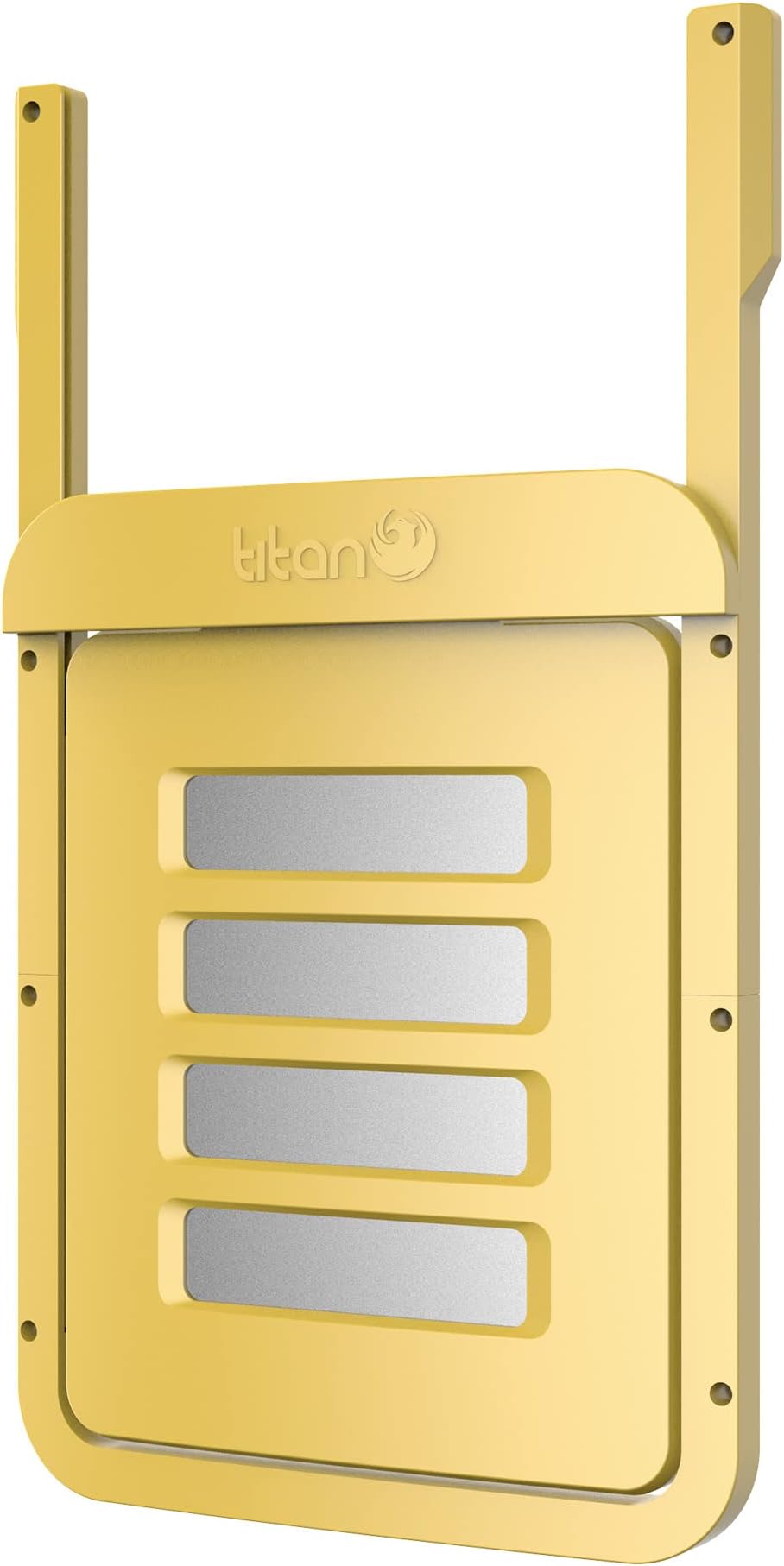 Titan Incubators Chicken Coop Door - Chicken House Pop Hole - for Poultry and Ducks - Even Small Kennels